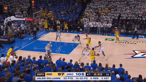 Shai Gilgeous-Alexander steal and layup