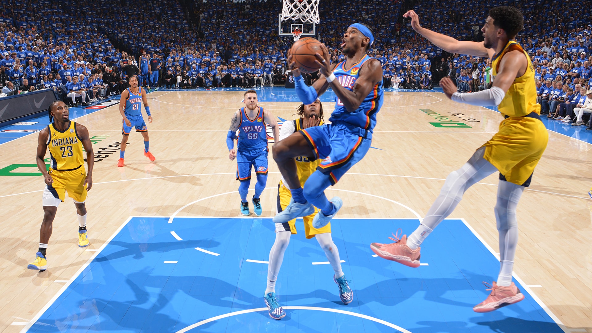 Thunder-Pacers: 5 takeaways as Thunder dominate Game 2 to even series