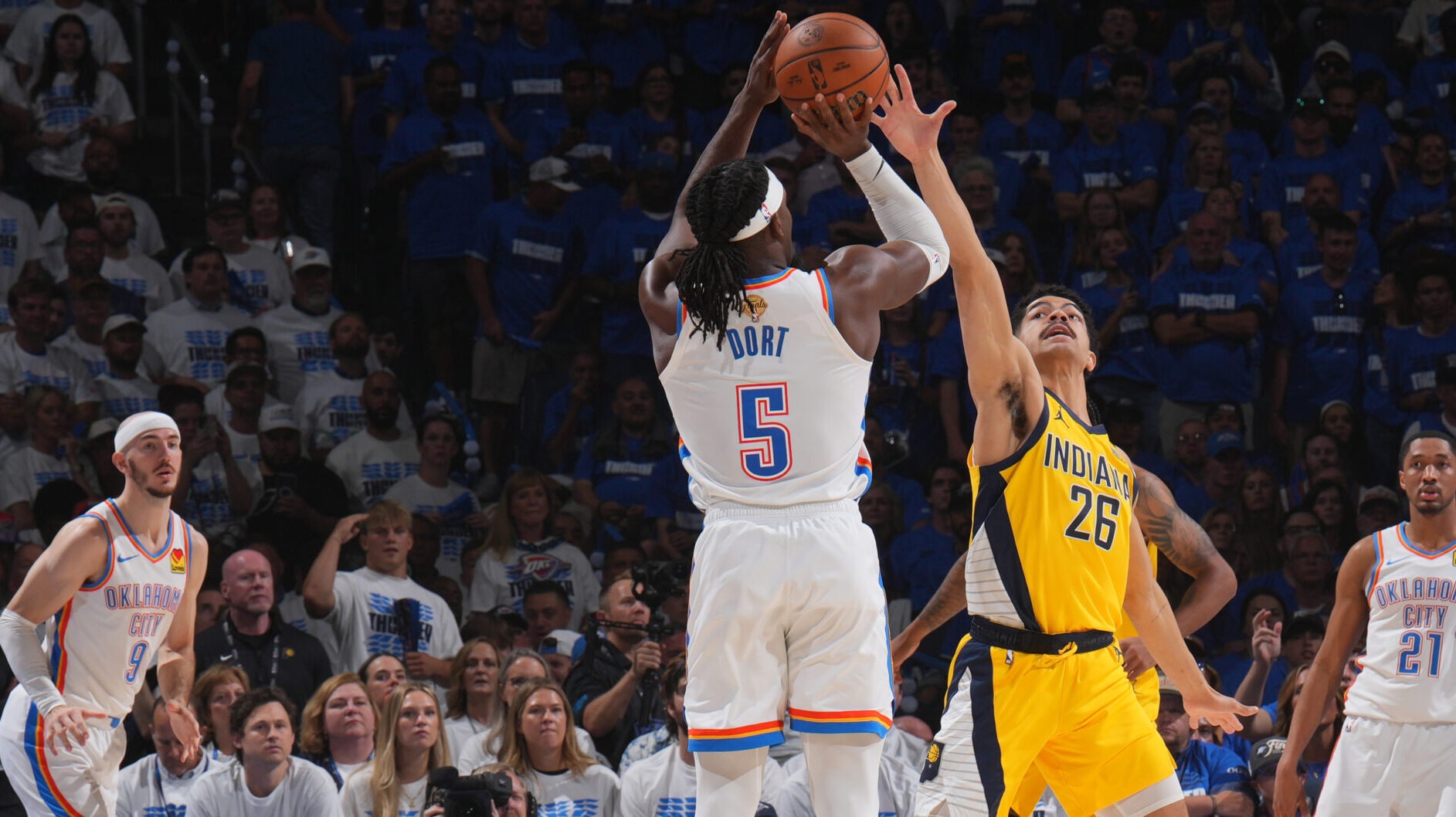 2025 NBA Finals: Pacers a step slow trying to defend Thunder in Game 5